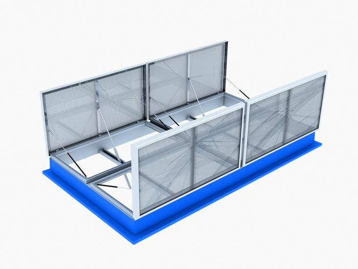 天窗一字型天窗樣品