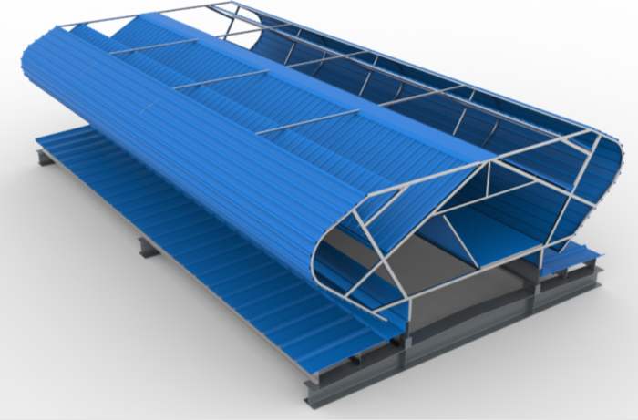 敞開(kāi)式通風(fēng)氣樓